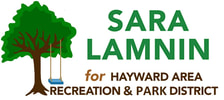 SARA LAMNIN for HAYWARD AREA RECREATION and PARK DISTRICT